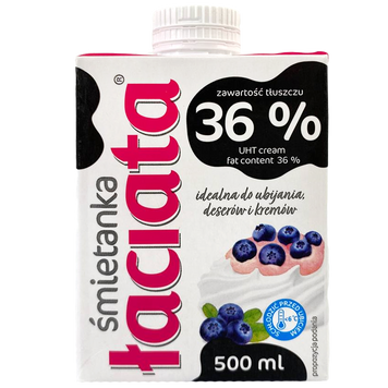 Вершки 36% Лаціата Laciata 500ml 8шт/ящ