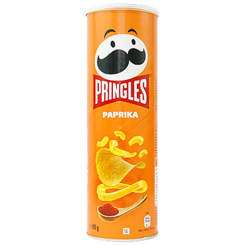 Чипсы паприка Принглс Pringles paprika 165g 19шт/ящ