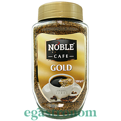 Кава розчинна золота Ноубл Noble gold 200g 9шт/ящ