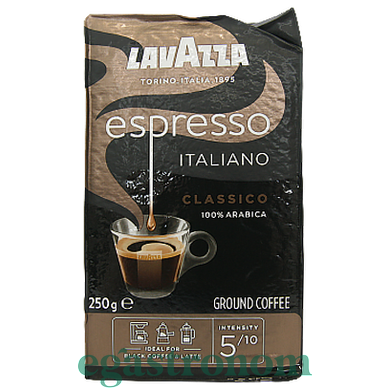 Кава еспрессо (мелена) Лавацца Lavazza espresso 250g 20шт/ящ