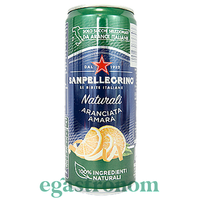 Напій соковий Санпелегріно апельсин амарата Sanpellegrino laranciata amarata 330ml 24шт/ящ