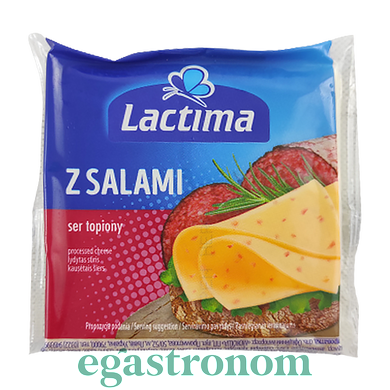 Сир тостовий салямі Лактіма Lactima 130g 10шт/ящ