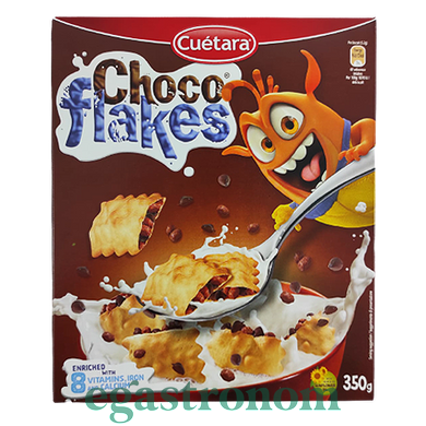 Пластівці шоколадні Куетара Cuetara chocoflakes 350g 10шт/ящ