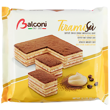 Торт тирамису Балкон Balconi tiramisu 400g 6шт/ящ