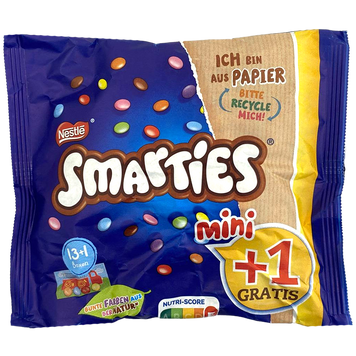 Драже шоколадне міні смартіс Нестле Nestle smarties 201g