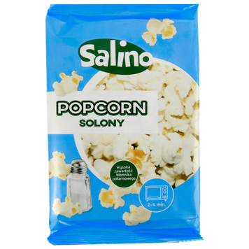 Попкорн з сіллю Саліно Salino popcorn solony 100g 18шт/ящ