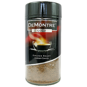 Кава розчинна ДеМонтре голд DeMontre gold 200g 6шт/ящ