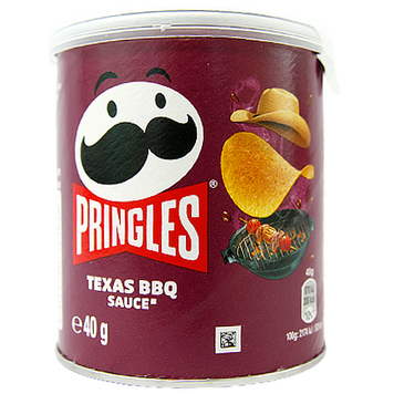 Чипси барбекю Прінглс Pringles barbecue 40g 12шт/ящ