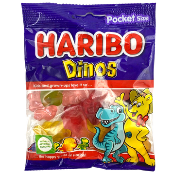 Желейки динозавры Харибо Haribo dinos 100g 30шт/ящ