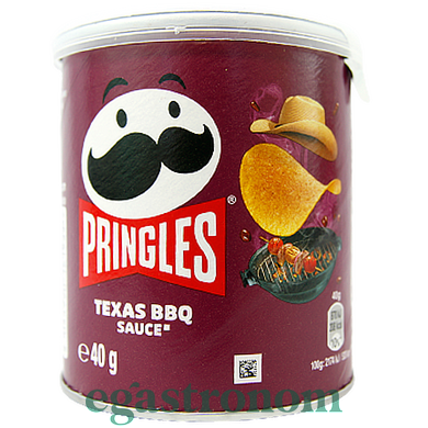 Чипси барбекю Прінглс Pringles barbecue 40g 12шт/ящ