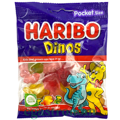 Желейки динозавры Харибо Haribo dinos 100g 30шт/ящ