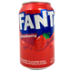 Напій газований полуниця Фанта Fanta strawberry ж/б 355ml 12шт/ящ
