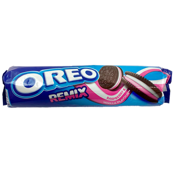 Печиво малина і ваніль Орео Oreo raspberry vanilla 157g 16шт/ящ