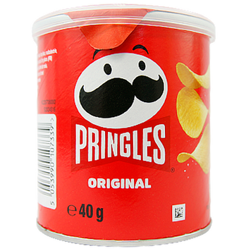 Чипсы классические Принглс Pringles original 40g 12шт/ящ