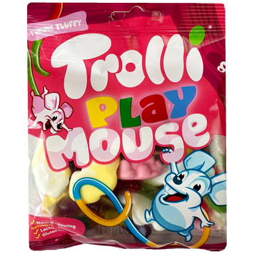 Желейки мишки Троллі Trolli playmouse 100g 22шт/ящ