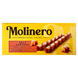 Вафельні трубочки зі смаком соленої карамелі Молінеро Molinero 140g 32шт/ящ