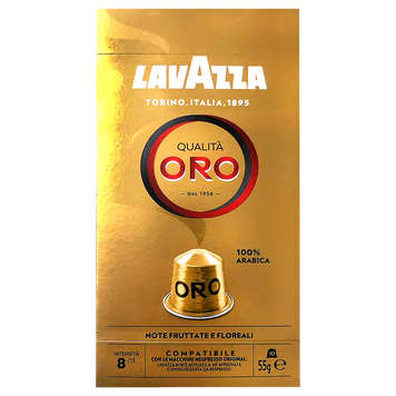 Кава мелена в капсулах оро Лавацца Lavazza qualita oro 10*5,5g 10шт/ящ