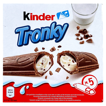 Шоколадний батончик Кіндер Тронкі Kinder Tronky 90g 20шт/ящ