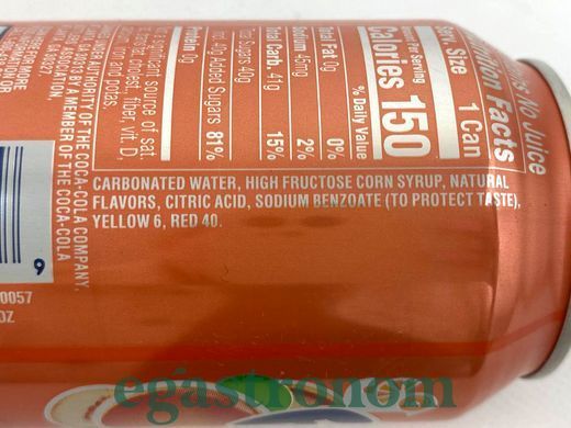 Напій газований персик Фанта Fanta peach ж/б 355ml 12шт/ящ