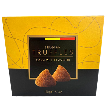 Цукерки трюфельні зі смаком карамелі Кю-чоколате Q-chocolate caramel 150g 12шт/ящ