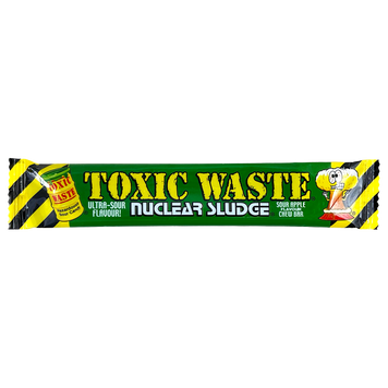 Жувальна полоска зі смаком яблука Токсік Вейст Toxic Waste 20g 50шт/ящ