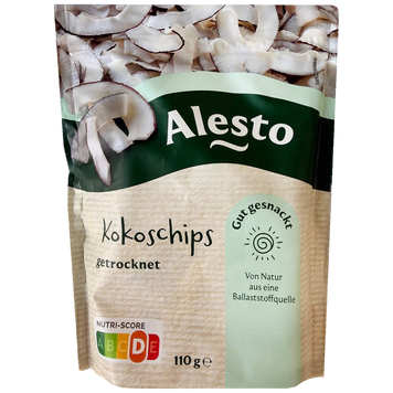 Чипси кокосові Алесто Alesto 110g 10шт/ящ