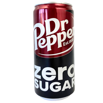 Напиток газированный без сахара Др. Пеппер Dr. Pepper zero 330ml 24шт/ящ