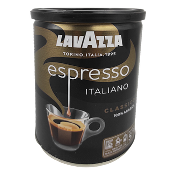 Кофе эспрессо (мелена) ж/б Ловаться Lavazza espresso 250g 12шт/ящ