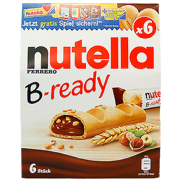 Батончики Нутелла Nutella B-ready 6st 132g 16шт/ящ