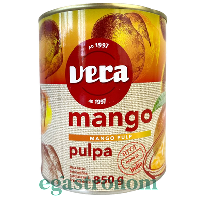 Польпа з манго Вера Vera ж/б 850g 12шт/ящ