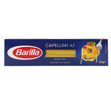 Спагетті капеліні №1 Барілла Barilla capellini 500g 24шт/ящ