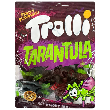 Желейки павуки тарантули Троллі Trolli tarantula 100g 16шт/ящ