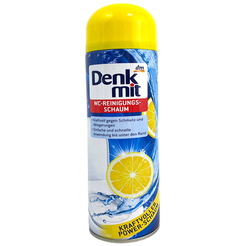 Спрей-піна для чищення унітазу лимон Денк Міт Denk Mit WC lemon 500ml 12шт/ящ