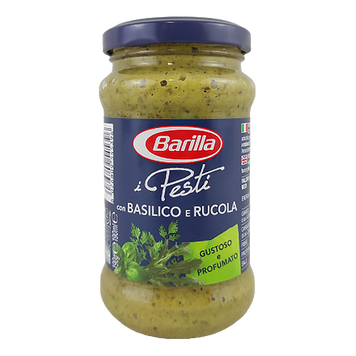 Соус песто базилік та рукола Барілла Barilla basilico e rucola 190g 12шт/ящ