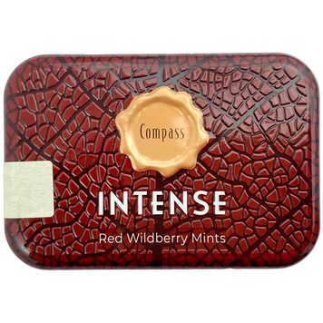Льодяники червоні лісові ягоди та м`ята Компас Compass intense 20g 12шт/уп 8уп/ящ
