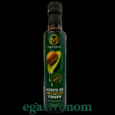 Масло авокадо нерафинированное Монтерико Monterico Aceite de Aguacate 250ml 12шт/ящ