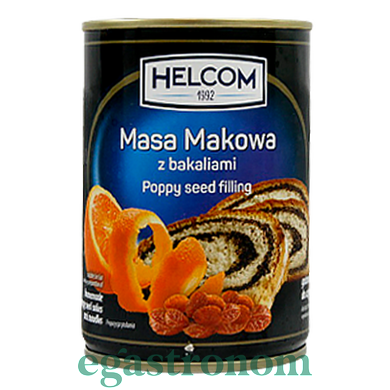 Маковая масса с сухофруктами Хелком Helcom 380g 8шт/ящ