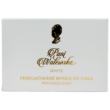 Мило біле парфумоване Пані Валевська Pani Walewska white perfumed 100g 40шт/ящ