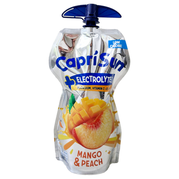 Сік з електролітами манго персик Капрізон Capri-Sun electrolytes мango peach 330g 15шт/ящ