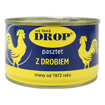 Паштет куриный Дроп Drop z drobiem 160g 20шт/ящ