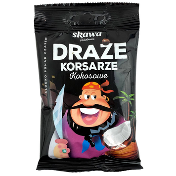 Драже кокосове (Польща) Корсар Korsarz 70g 20шт/ящ