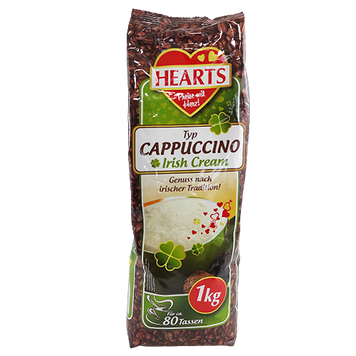 Капучино ірландські вершки Хертс Hearts irish crem 1kg 10шт/ящ