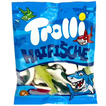 Желейки акули Троллі Trolli haifische 150g 24шт/ящ