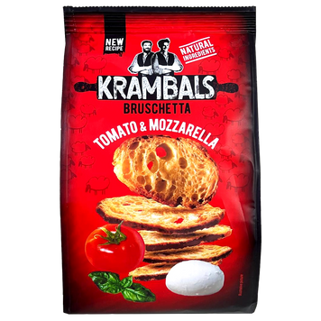Брускети з томатами та моцарелою Крамбалс Krambals 70g 12шт/ящ