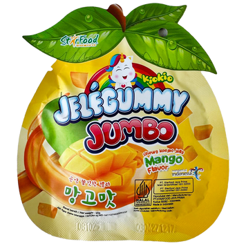 Желейки зі смаком манго Кіокіо Kiokio jumbo mango 35g 24шт/ящ