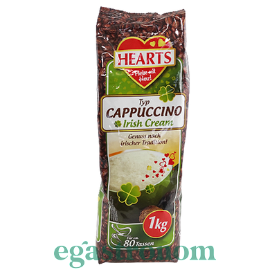 Капучино ирландские сливки Хертс Hearts italian crem 1kg 10шт/ящ