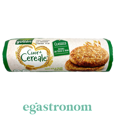 Традиционное печенье Гуллон Gullon Cuor Cereale tradizionale 280g 16шт/ящ