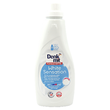 Гель для прання білого Денк Міт Denk Mit white sensation 40р 1L 8шт/ящ