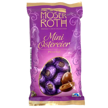 Шоколадні кульки з праліне Мозер Роч Moser Roth praline 150g 48шт/ящ