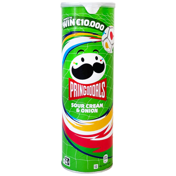 Чипси cметана та цибуля Прінглс Pringles sour cream&onion 165g 19шт/ящ